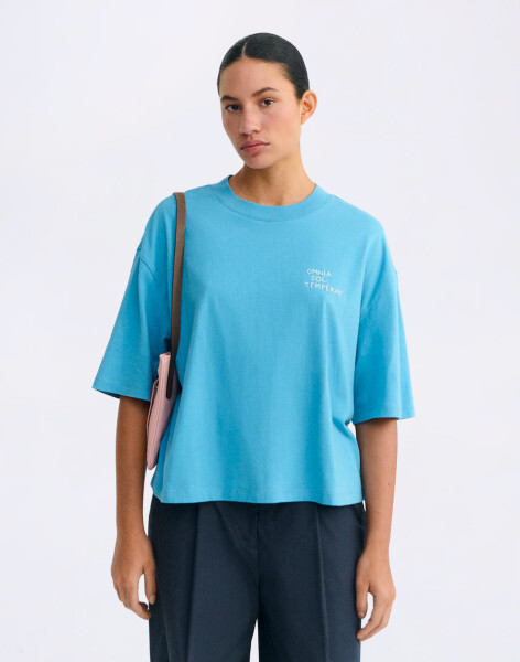 Thinking MU Omnia Sol Dark Dusk Lena Tee BLUE L
