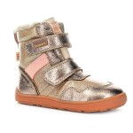 Bisgaard Timo Tex Rose gold zimné barefoot topánky 27 EUR