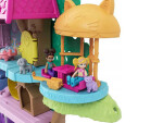 Mamido Mattel Polly Pocket Roztomilý domček na strome + bábiky zvieratká ZA5529