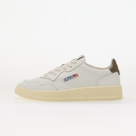 Tenisky Autry Medalist Low Man White/ Chocolate Leather EUR 43
