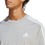 Pánske tričko adidas Essentials Single Jersey 3-Stripes IC9337