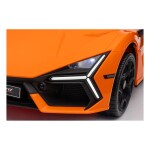 Mamido Detské elektrické autíčko Lamborghini Revuelto oranžové