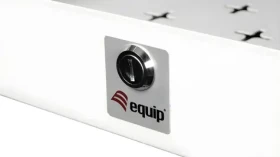 Equip svetlo šedá / Nástenná skriňa / 19" / 5U / oceľové dvere / 500x475 mm (ESF-05-G)