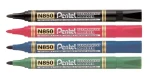 Pentel N850-AE čierna / Popisovač permanentný / kužeľový hrot / 1,5 mm (N850-AE)