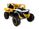 Mamido Mamido Elektrické autíčko Buggy Racing Speed 22 biele | 4x4 | 12V10Ah | 180W | EVA | LED | 2,4Ghz | ECO koža