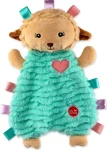 DOG FANTASY Hračka Cuddle ovečka tyrkysová / 29 cm / Levanduľová vôňa / Pískátko (454-860705)