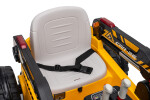 Mamido Mamido Detský elektrický nakladač CAR-26A žltý | 4x4 | RC 2.4Ghz | EKO koža | 12V10Ah