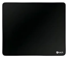 C-tech MP-01S čierna / Podložka pod myš / 240x200x4mm / obšité okraje (MP-01S-BK)