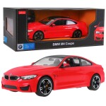 RASTAR Auto na diaľkové ovládanie R / C BMW M4 Coupe Rastar červené