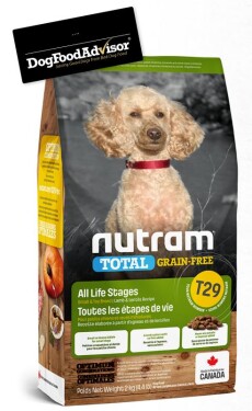 Nutram Total Dog Small Adult Lamb/Lentils Grain-free - 2kg