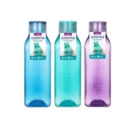 Sistema Hydrate Square Hranatá fľaša so skrutkovacím viečkom 725 ml mix farieb (9414202008800)