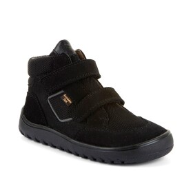 Detské celoročné členkové barefoot topánky UP HILL TEX BLACK Froddo G3110281-16 - 35