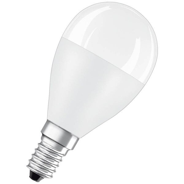 OSRAM HOMELIGHTING 4099854023125 LED En.trieda 2021 F (A - G) E14 Kulové svítidlo (miniatúrne) 7 W = 60 W chladná biela (Ø x v) 47 mm x 47 mm 1 ks; 4099854023125