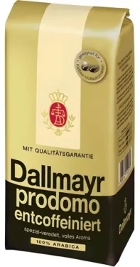 Dallmayr Prodomo bez kofeínu 500 g / Zrnková káva (796-0)