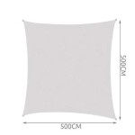 Malatec Tieniaca plachta štvorec 5m 10188 sivá 200g/m
