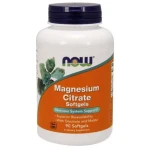 Magnézium citrát Softgelové kapsule - NOW Foods (90 kaps.) (41857-1-90caps)