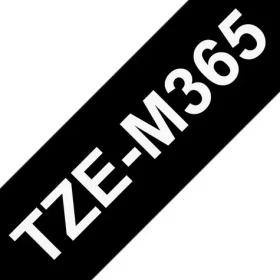 Brother TZe-M365 / Laminovaná páska / biela tlač na čiernom podklade / 36 mm / 8 m (TZE-M365)