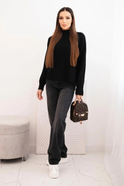 Dámsky sveter 2020.17 black - Kesi UNI