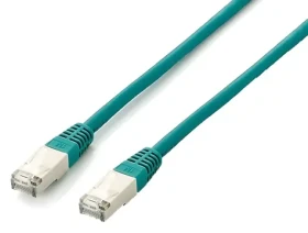Equip Cat6A Platinum S/FTP zelená / Patch kábel / 15 m / 2xRJ45 / LSZH (605648)
