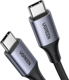 Ugreen Kábel USB-C - USB-C 2 m čierna / Kábel / USB-C - USB-C / 2 m (90440)