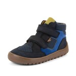 Chlapčenské celoročné členkové barefoot topánky UP HILL TEX DARK BLUE Froddo G3110281 - 26