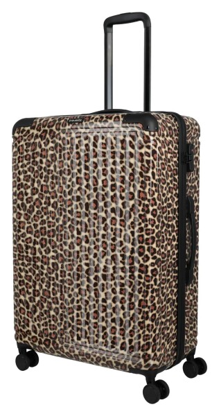 Veľký škrupinový kufor Travelite Cruise L Leopard