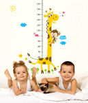Veselá Stena Samolepka meter Žirafa Veľkosť: 155 x 88 cm