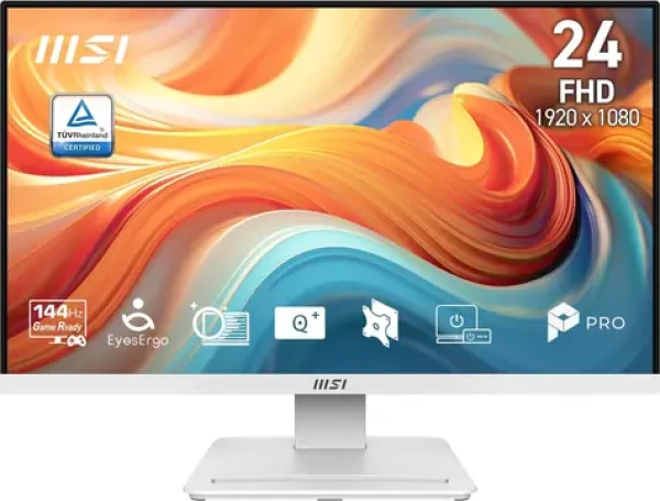 23,8" MSI PRE MP241W E14V biela / Monitor / VA / FHD / 144Hz / 1ms / HDMI + DP / VESA (PRO MP241W E14V)