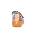 Superfit Nubuk Vento Lila/Orange celoročné nízke barefoot topánky 27 EUR