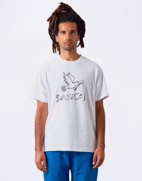 Service Works Dove Tee White M