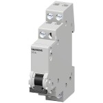 Sivá 1-pólový 6 mm² 20 A 1 prepínací Siemens 5TE8141; 5TE8141
