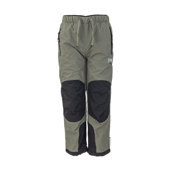 Outdoorové športové nohavice s fleecovou podšívkou, Pidilidi, PD1121-14, khaki - 122 | 7let