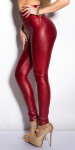 Sexy KouCla highwaistleggings with zip BORDEAUX M/L