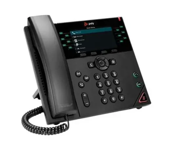 Poly VVX 450 / VoIP Telefón / 3-cestný možnosť volania - SIP / SRTP / SDP / 12 riadkov (8B1L7AA#AC3)