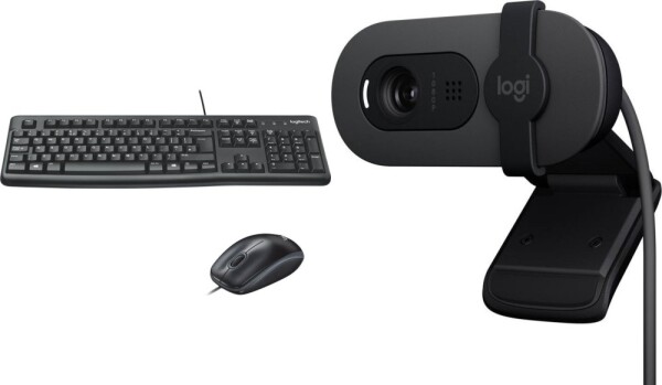 Logitech MK120 (920-002563) + Brio 100 (960-001585)