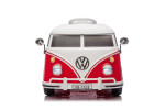 Mamido Mamido Elektrické autíčko Volkswagen T1 Classic Bus 12V | EVA | ECO červené