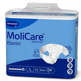 MOLICARE Premium elastic 9 kvapiek L 24 kusov