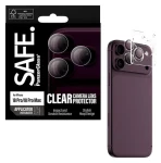 PanzerGlass SAFE Ochrana kamery iPhone 17/18 Pro/Pro Max / Ochrana kamery / Temperované sklo / Plne nalepovacie (SA23766)