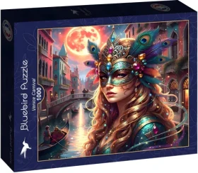 BlueBird Štvorcové puzzle Benátsky karneval