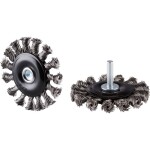 Rhodius RHODIUS SRBZGS, 12 kusov okrúhla kefa 75 x 12 x 18 x 6,0 mm, uzlový, TOPline, na oceľ 353046 12 ks; 353046