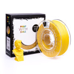 PLA filament yellow 1,75 mm Print With Smile 0,5 kg