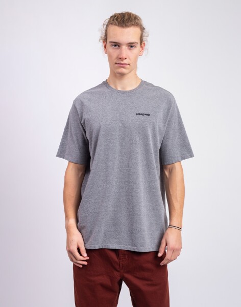 Patagonia M's Fitz Roy Icon Responsibili-Tee Gravel Heather M