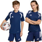Adidas Tiro 26 League detské tričko námornícka modrá a biela KB1323 164 cm