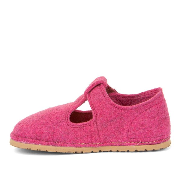 Dievčenské barefoot papuče FLEXY WOOLY Fuxia; Froddo; G1700378-6 - 29