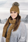 Kamea Hat&Scarf K.22.261.48 Horčica OS