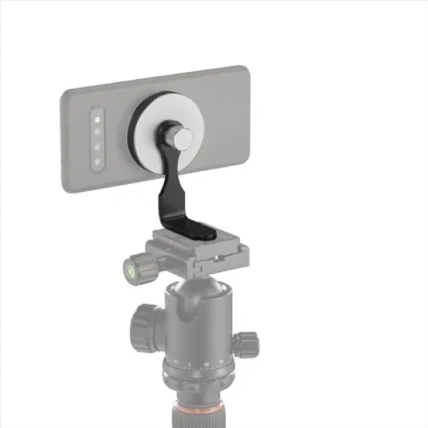 HAMA Puck / magnetický držiak mobilu / upevnenie na statívový závit 1/4" / univerzálny (4655)