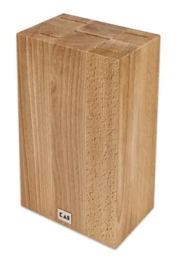 KAI Cube Blok na nože / buk / pre 5 nožov / 15,5 × 10 × 25 cm (DM-0819)