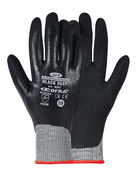 Rukavice Cofra Black Deep Veľkosť rukavíc: 9, 1 ks