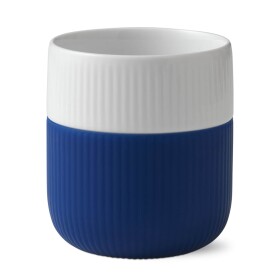 Royal Copenhagen Porcelánový hrnček Fluted Contrast Mega Blue 350 ml