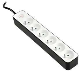 Tracer PowerGear ZEBRA / Predlžovací kábel / 6 zásuviek / 1,5 m / max. 2300 W (TRALIS46259)